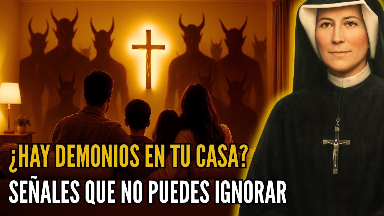¿HAY DEMONIOS EN TU CASA? Santa Faustina revela las 7 señales que NO ...