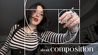 Defeating the blank page🥀Composition for beginners🌹How to draw, when you feel like you can't draw
