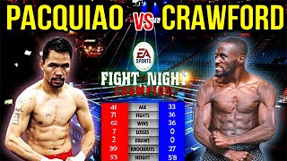 MANNY PACQUIAO VS TERENCE CRAWFORD