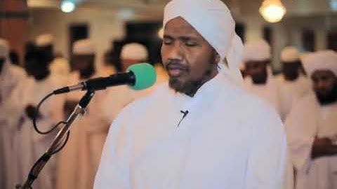 القارئ المقرئ شيخ عبدالرشيد شيخ علي صوفي سورة الذاريات برواية خلف عن حمزة