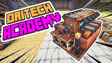 EP 6 - Oil Power! Minecraft Oritech Academy EP 6 - Fragment Forge Ore x5 Machine Yield Addon