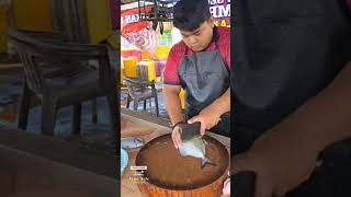 Skills For Cutting Silver Pomfret Fish Neatly U0026 Cleanly  fishcutting shorts pomfretfish