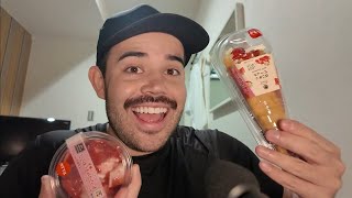 ASMR Whispered Ramble and Mukbang in Japan