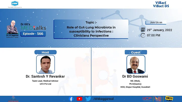 Role of Gut-Lung Microbiota in susceptibility to infections : Clinicians Perspective