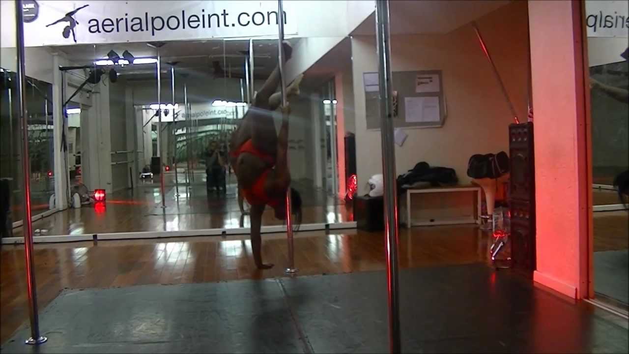 Pole dance - Phoenix to handstand