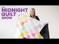 CUPID'S ARROW (with a Quilted Love Note!) Quilt | Midnight Quilt Show with Angela Walters