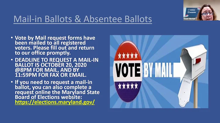 Voter Resource Overview with Howard County Board of Elections