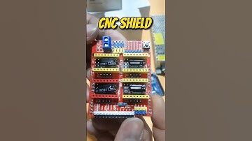 The easiest way to control your stepper motors using arduino and CNC Shield #shorts #electroverse