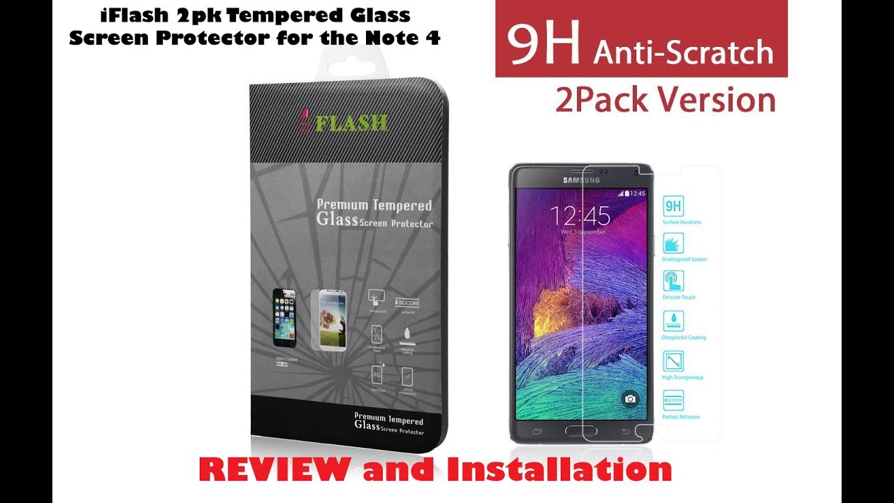 iflash screen protector note5