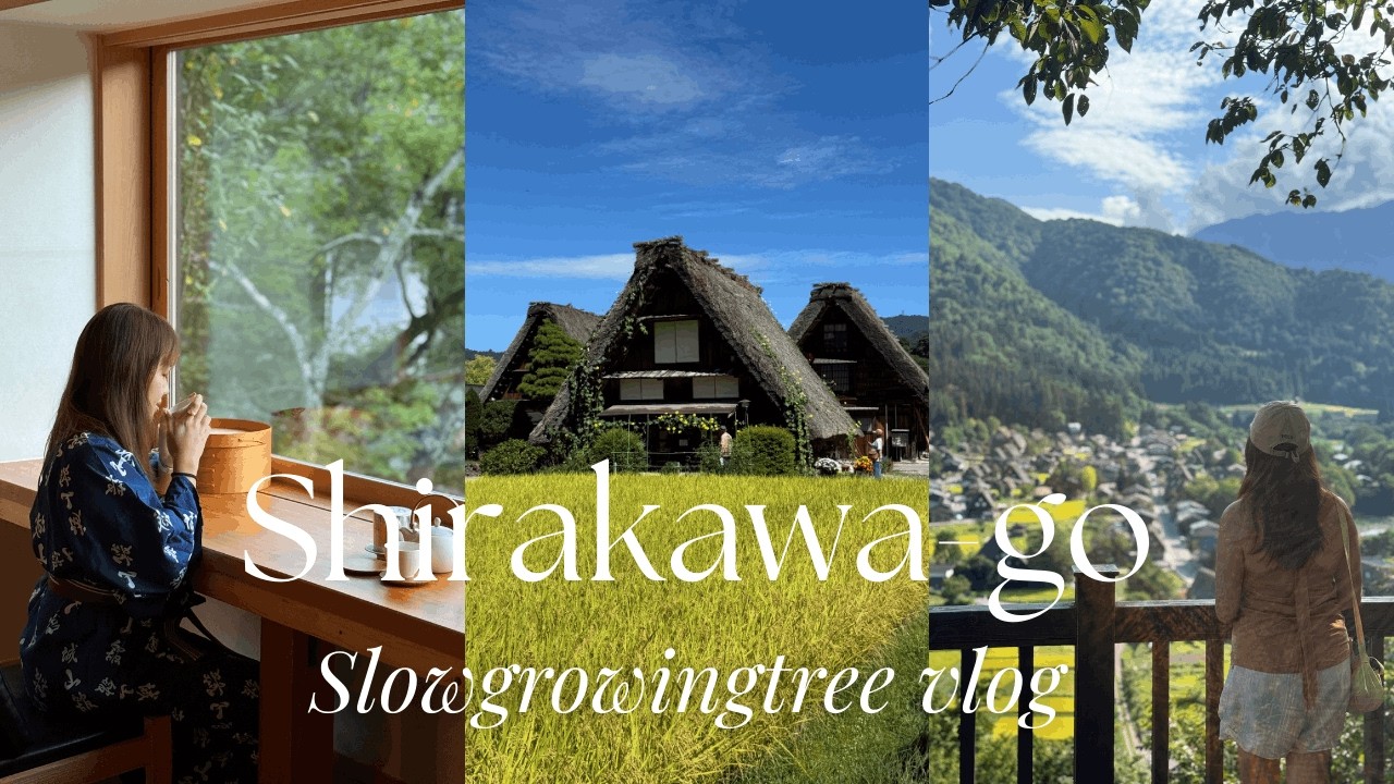 A Night in Shirakawa go 🇯🇵 | Ryokan Stay, Onsen & Quiet Village Mornings | Japan VLOG Ep  4