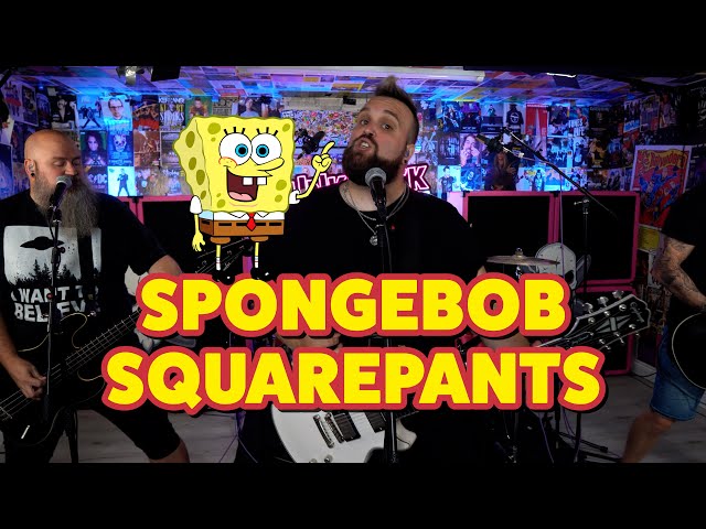 SpongeBob SquarePants Theme Song with Lyrics (Punk Rock Factory cover) class=