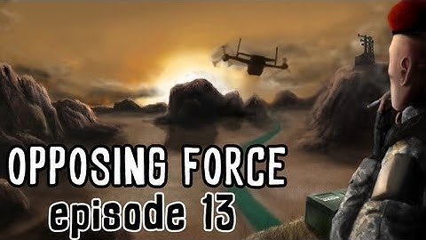 Half-Life Saga - Opposing Force Walkthrough Part 13: Chemical Bath