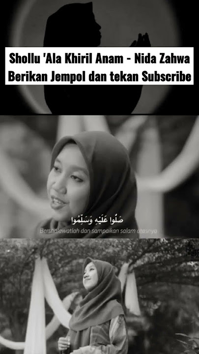Shollu 'Ala Khoiril Anam - Nida Zahwa || Cek video lengkapnya di kanal Alazka Jogja