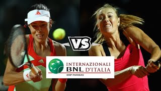 Sharapova vs Ivanovic ● 2012 Rome (R3) Highlights