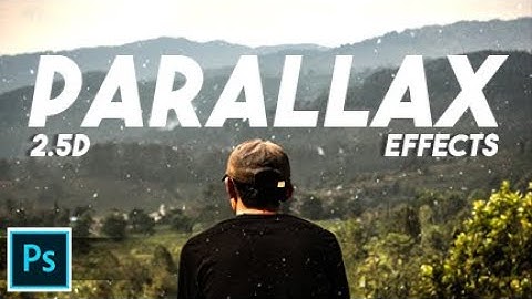 2.5D Parallax Animation [photoshop]