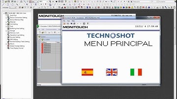 Videotutorial Multilenguaje para Technoshot con V-SFT de Fuji Electric