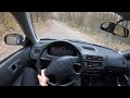 Honda Civic 1997 (1.4i S - 90HP 6400RPM) | POV Test Drive