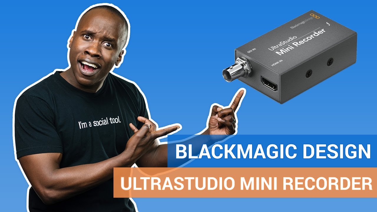 Blackmagic Mini Recorder Software Mac