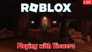 Roblox Live  | Beating Doors | Playing with Viewers | Friending Everyone | And More Games