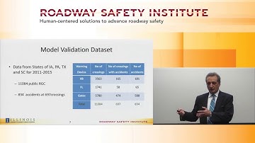 2018 Spring Seminar #12: Railroad Grade Crossings—Accident Prediction Models