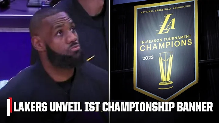 Los Angeles Lakers unveil banner for the first-ever NBA In-Season tournament championship 🏆 - DayDayNews