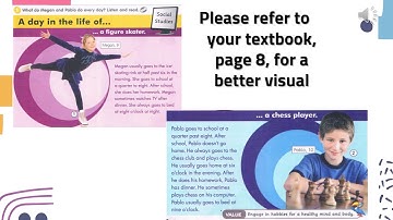 Get Smart Plus 4, Our World Module 1 - A day in the life of