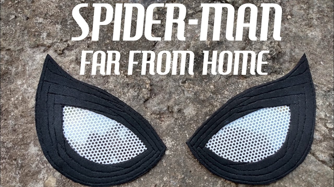 Cómo hacer los lentes de Spider-Man Far From Home/Homecoming - YouTube