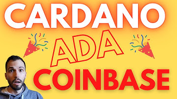 CARDANO ADA ON COINBASE!!! *New Coinbase Listing*
