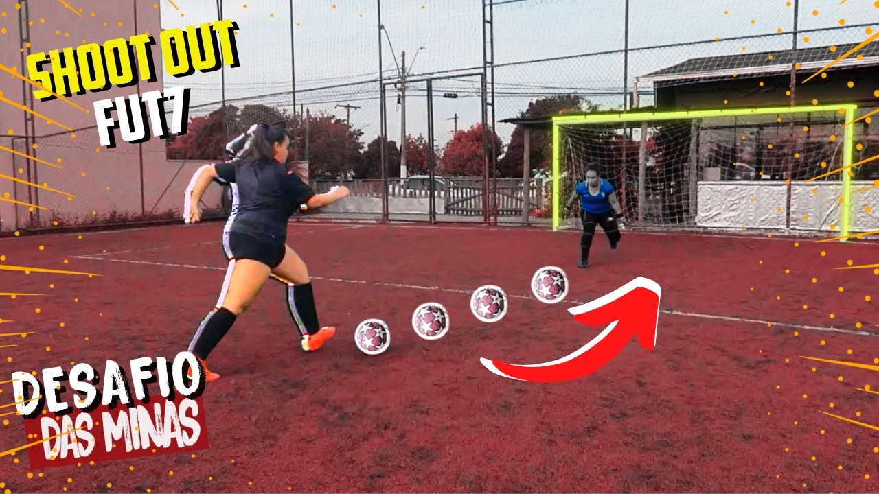DESAFIO DE SHOOT OUT Fut7 INÉDITO NO CANAL *desafio de futebol* - YouTube