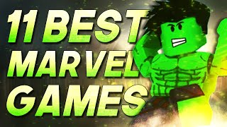 Top 11 Best Roblox Marvel Games to Play in 2021