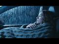 Midnight Thunderstorm and Rain Ambience in Car for Better Deep Sleep