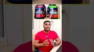 Fake Vs Original Whey Protein