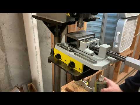 Magswitch Drill Press Vise Mount - video from Magswitch