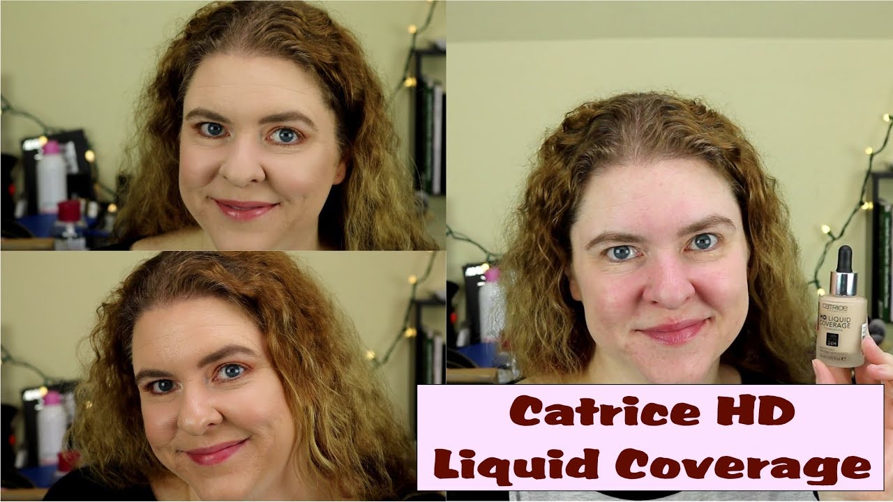 makeup artist Foundation Friday over 40! | Catrice HD Liquid Coverage Foundation