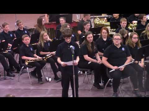 Lena Middle School Band @ Festival 2018 Gillett, WI