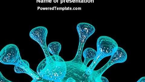 Microbe PowerPoint Template by PoweredTemplate.com