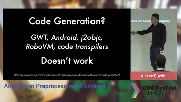 Alexey Buzdin – Annotation Preprocessing in Android