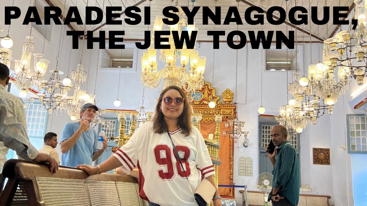 The Contemporary art, The Kashi Art Cafe || The Ancient Pardesi Synagogue 🕍 || The Jew Town 
