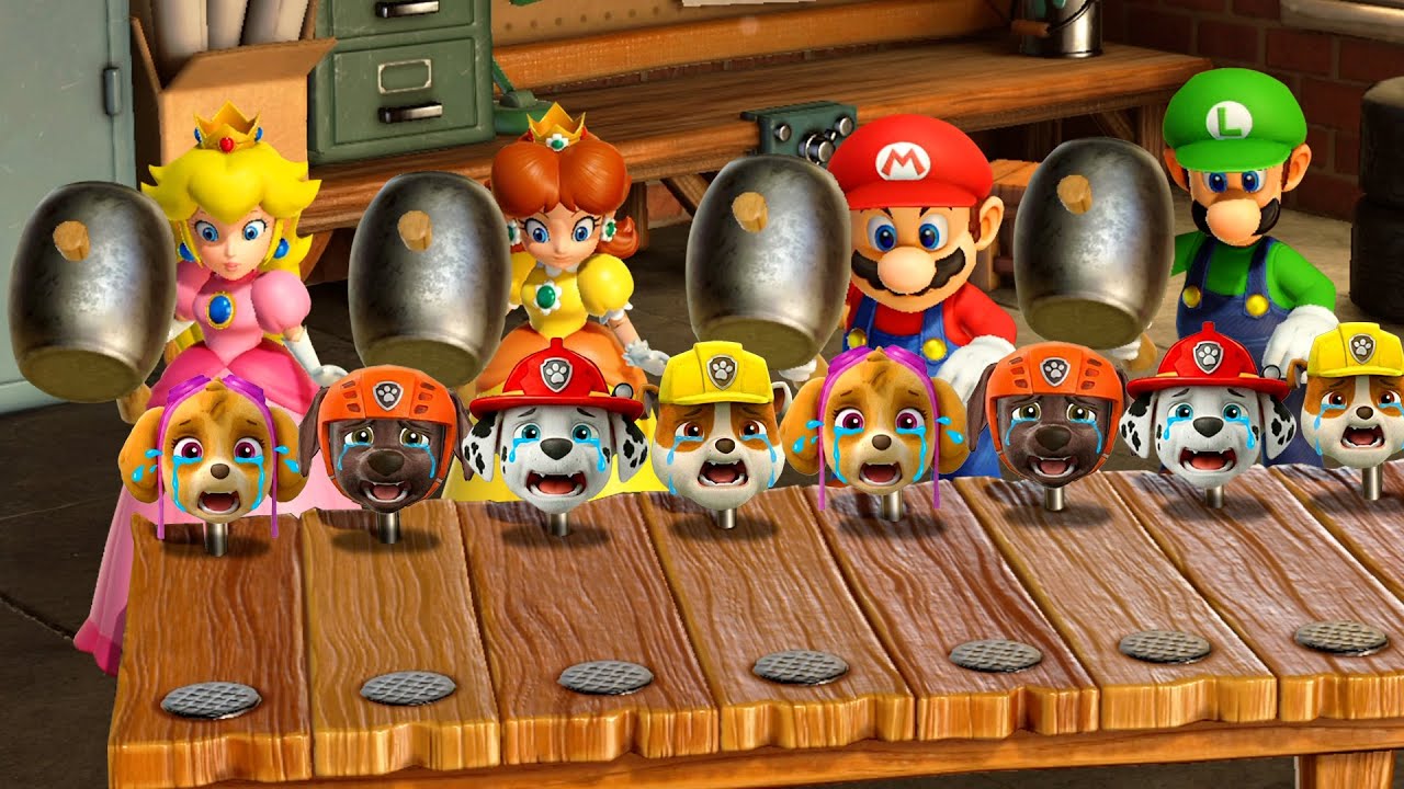 Mario Party Jamboree]A close battle to the end! Peach VS Daisy VS