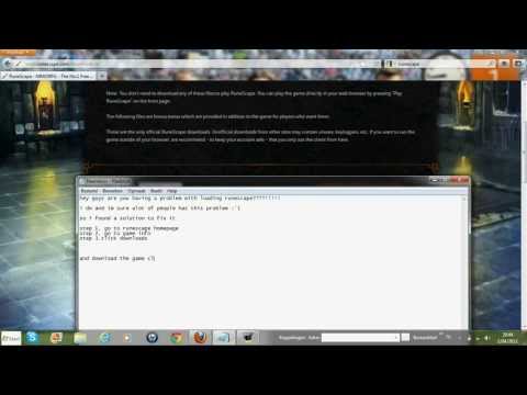 How to fix runescape Load problem (easy and works everytime)