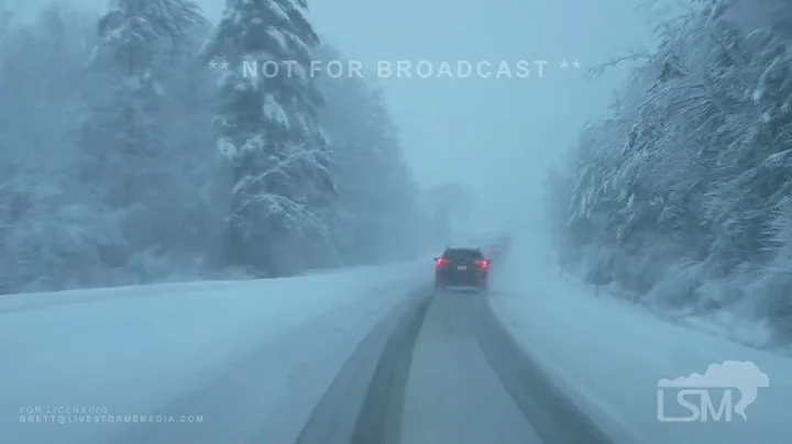 12-16-2022 Elmira, NY  - Winter Storm-Guy Falls on...