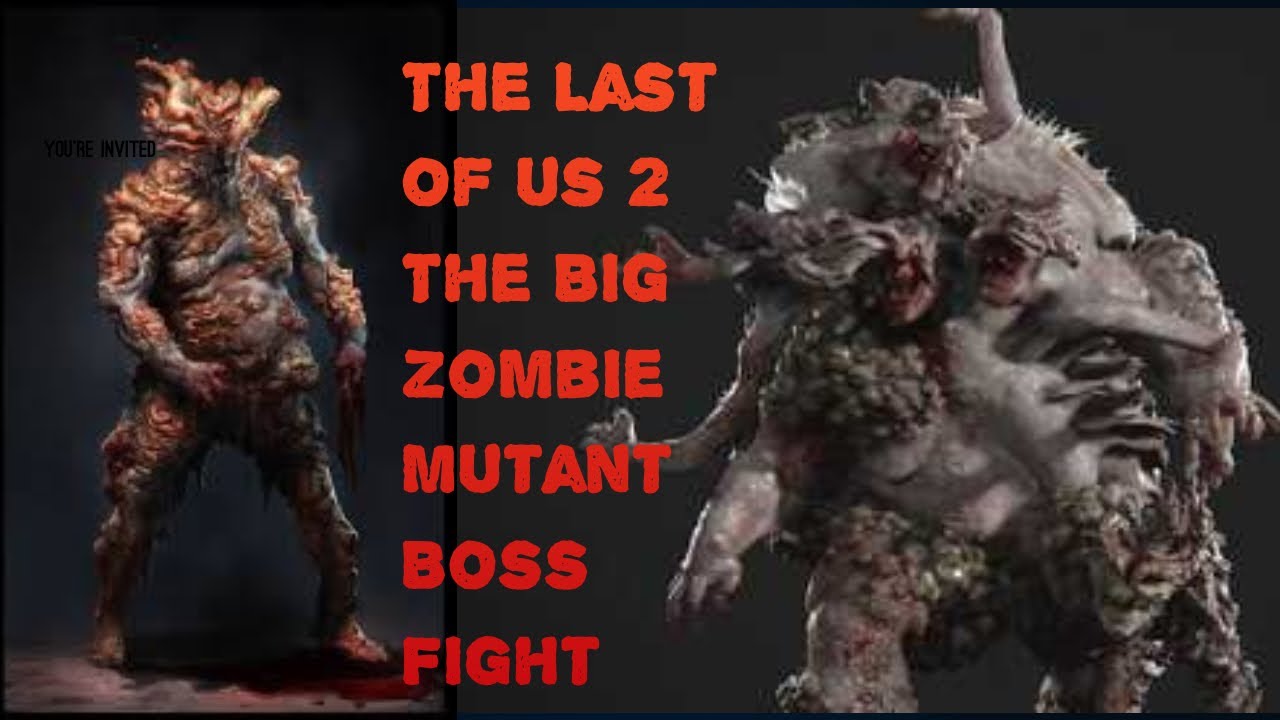 The Last Of Us 2 The Big Zombie Mutant Boss Fight In Ground Zero Encounter Playthrough Youtube