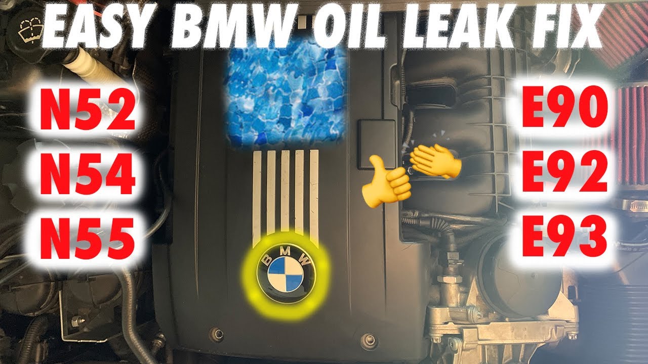 MOST OVERLOOKED BMW OIL LEAK [E9X N54 N55 N52] - YouTube