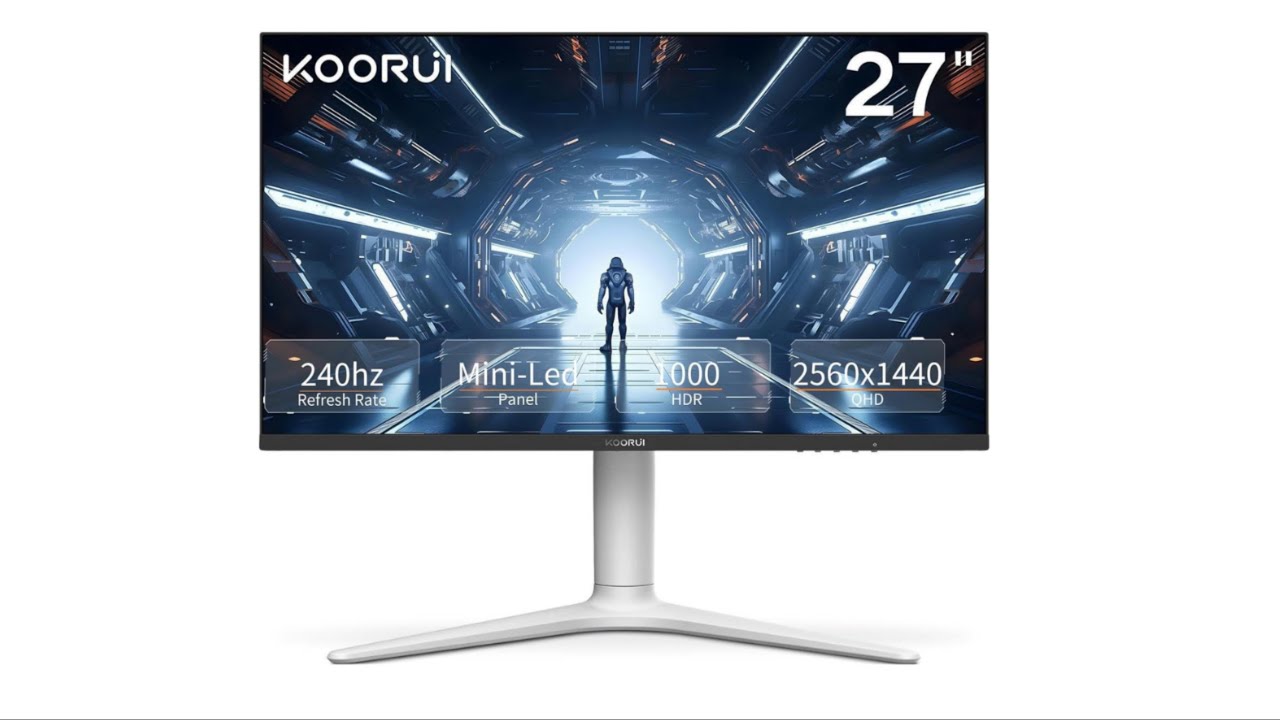 Review: KOORUI 27” 240Hz QHD Mini-LED Gaming Monitor – HDR1000