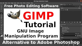 Gimp Free Photo Editing Tutorial Basic in தமிழ்