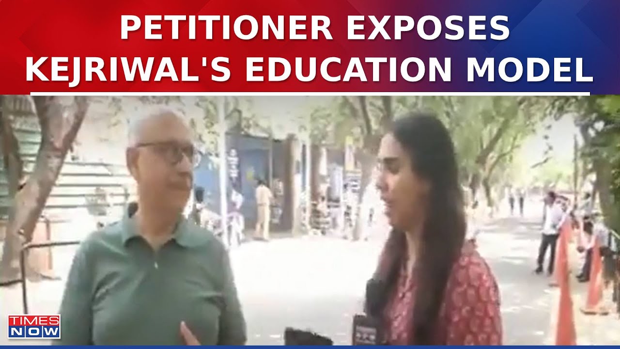 MCD School Textbook Row: Petitioner Addresses Deteriorating Conditions Of Schools On Times Now