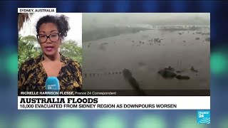 Thousands evacuated in Australia's worst floods in decades