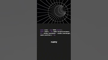 Анимированный тоннель прямо на сайте #frontend #javascript #css #html