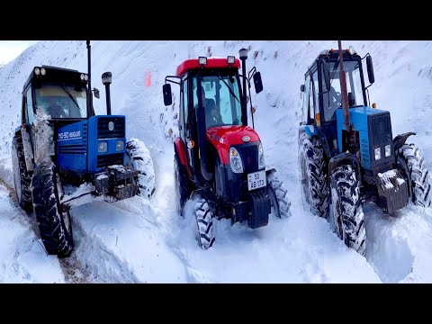 Видео: ОФФРОАД НА Тракторах По Снегу | Трактор Беларусь 1221 | ТРАКТОР ЮТО | ТРАКТОР NEW HOLLAND
