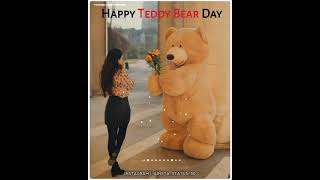 Happy Teddy Bear Day Whatsapp Status 2021 |Best status Video Teddy bear Day |